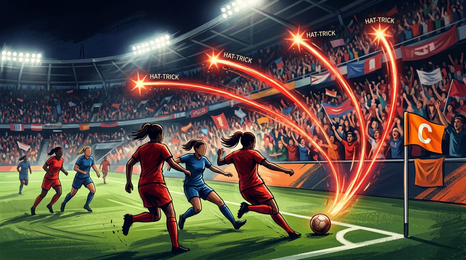乐鱼网页_乐鱼（中国） - 【速递】鲁索帽子戏法创纪录，阿森纳女足3比0击败本菲卡